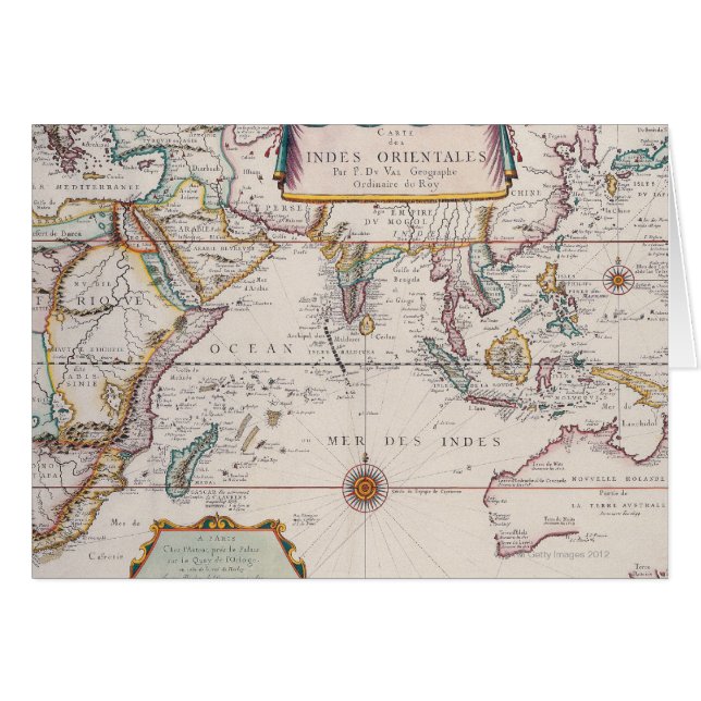Map of South East Asia (Front Horizontal)