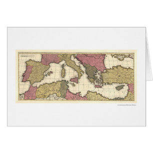 Map of Southern Europe and the Mediterranean 1695