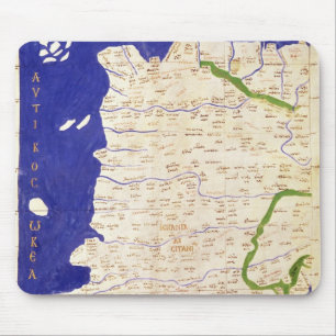 Map of Spain and Portugal, from 'Geographia' Mouse Pad