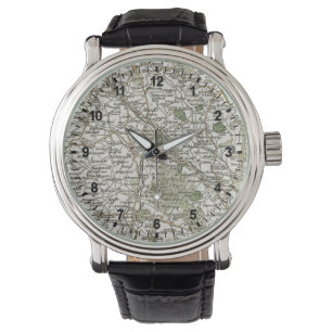 MAP OF STAFFORDSHIRE, 1793 WATCH