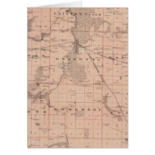 Map of Steele County, Minnesota