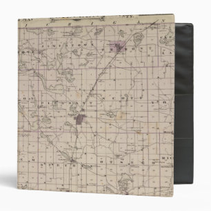 Map of Steuben County Indiana Binder