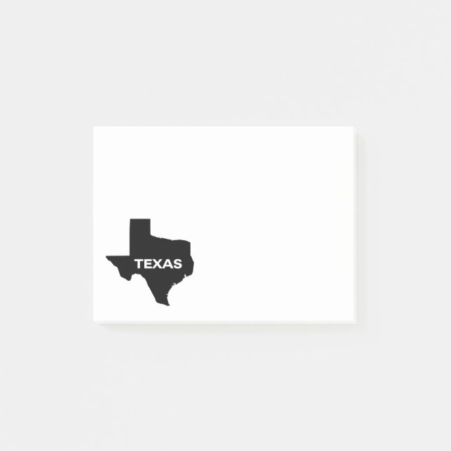 Map of Texas Post-it Notes (Front)