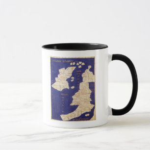 Map of the British Isles, from 'Geographia' Mug