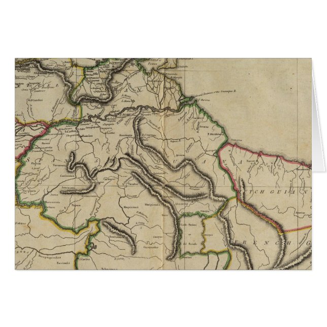 Map of the Caracas (Front Horizontal)