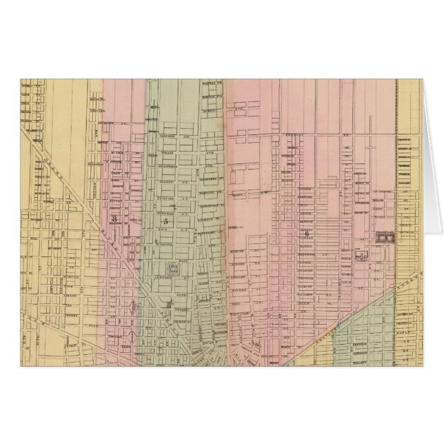 Map of the City of Detroit (Front Horizontal)