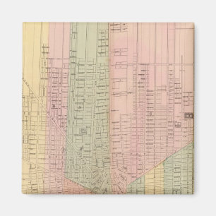 Map of the City of Detroit Magnet