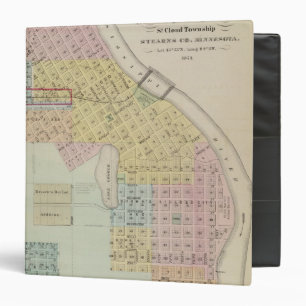 Map of the City of St. Cloud, Minnesota Binder