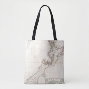 Map of the Colony of New Zealand Tote Bag