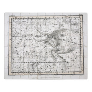 Map of The Constellations Plate XIV Jigsaw Puzzle