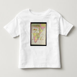 Map of the Countries of Africa Toddler T-shirt