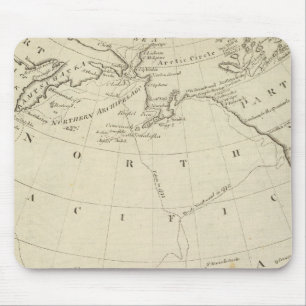 Map of the Discoveries made by Cook and Clerke 2 Mouse Pad