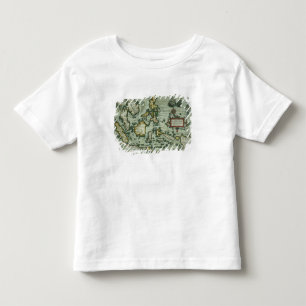 Map of the East Indies, pub. 1635 in Amsterdam (ha Toddler T-shirt