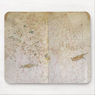 Map of the Eastern Mediterranean Mouse Pad