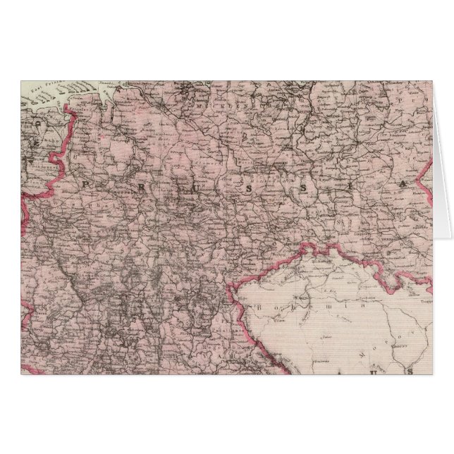 Map of the German Empire (Front Horizontal)
