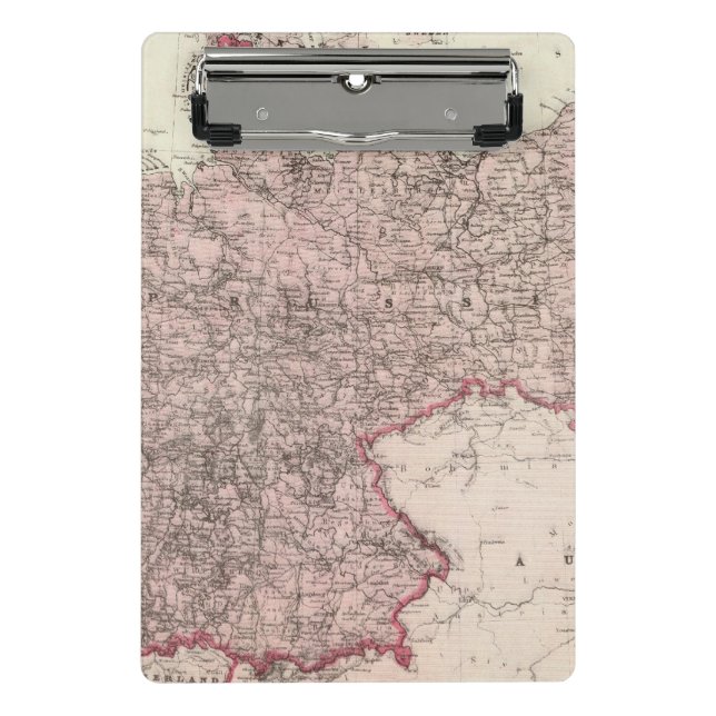Map of the German Empire Mini Clipboard (Front)