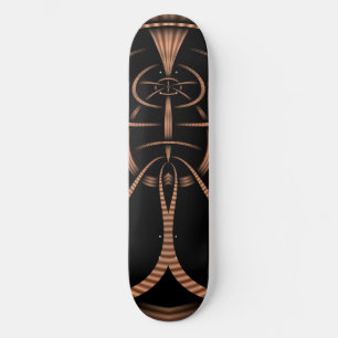 Map of the Gnarly Half-pipe Skateboard