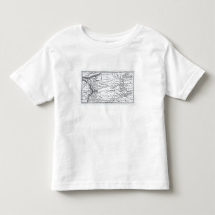 Map of the Gold Region, published in 'The Weekly' Toddler T-shirt