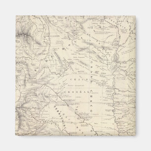 Map of the Great Chaco and neighbouring regions Magnet