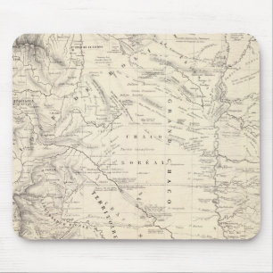 Map of the Great Chaco and neighbouring regions Mouse Pad