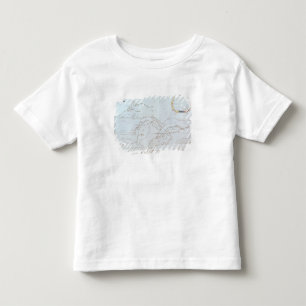 Map of the Great Lakes Toddler T-shirt