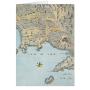 Map of the Gulf of Naples and Surrounding Area