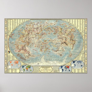 Map of the Internet Version 2.0. Poster