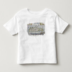 Map of the Island of Candia Toddler T-shirt