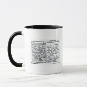 Map of the Island of Utopia and its Alphabet Mug