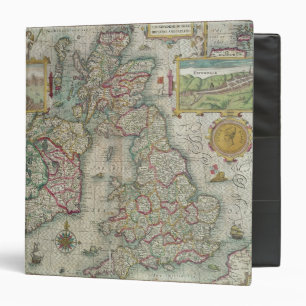 Map of the Kingdom of Great Britain and Ireland Binder