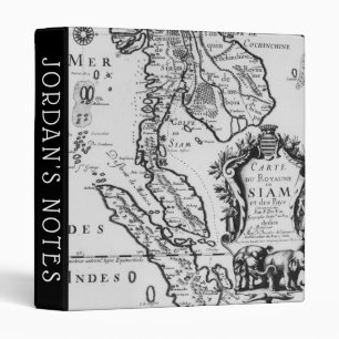 Map of the Kingdom of Siam Binder
