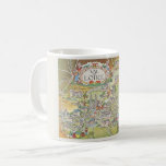 Map of the Loire Valley of France Mug<br><div class="desc">A vintage postcard map beautifully illustrates  the Loire Valley of France and has been repurposed on a mug.</div>