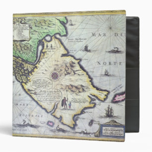 Map of the Magellan Straits, Patagonia Binder
