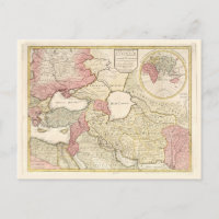 Map of the Middle East (1725)