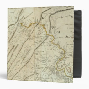 Map of the most Inhabited part of Virginia, NJ. PA Binder