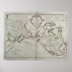 Map of the New Discoveries Poster