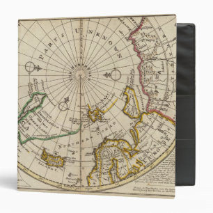 Map of the North Pole and territories near it Binder