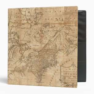 Map of the Northern and Middle States 2 Binder