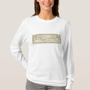 Map of the Northern Pacific Railroad T-Shirt