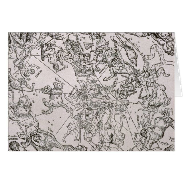 Map of the Northern Sky (Front Horizontal)