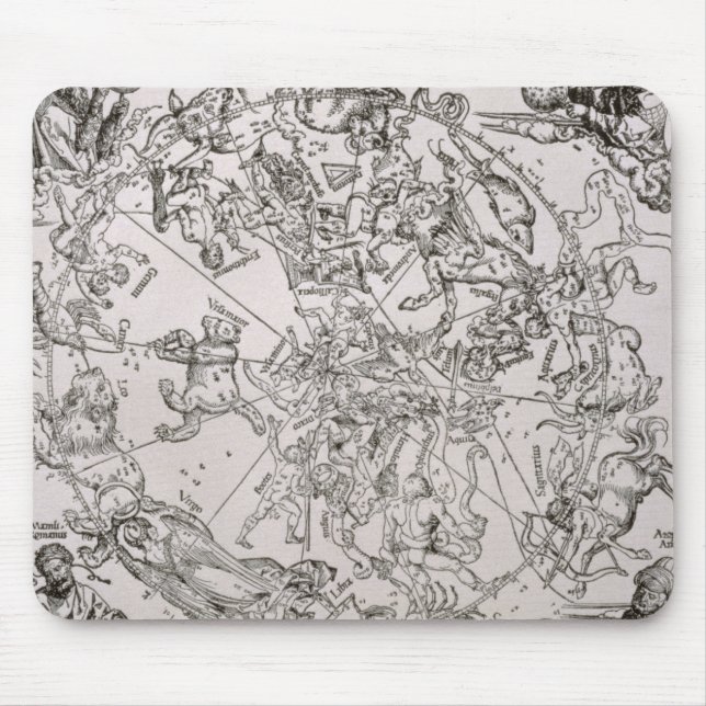 Map of the Northern Sky Mouse Pad (Front)