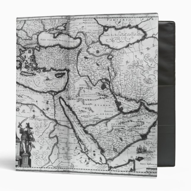Map of the Ottoman Empire Binder (Front/Inside)