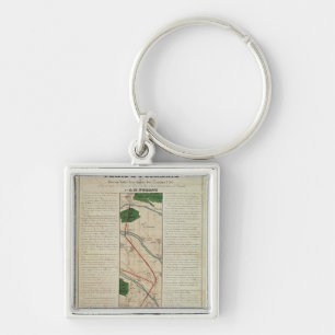 Map of the Paris to St. Germain Railway, by Keychain