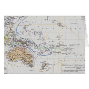 Map of the Races of Oceania and Australasia