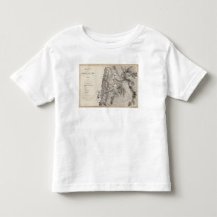 Map of the Republic of Chile 1 Toddler T-shirt