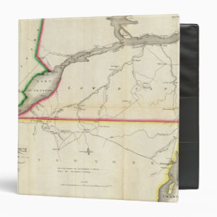 Map of the River St. Lawrence and Adjacent Country Binder