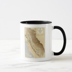 Map Of The San Joaquin Mug