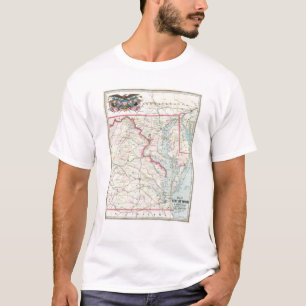 Map Of The Seat Of War T-Shirt