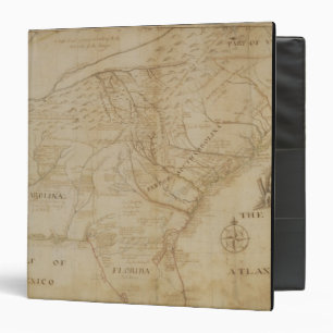 Map of the Southeastern part of North America, 172 Binder