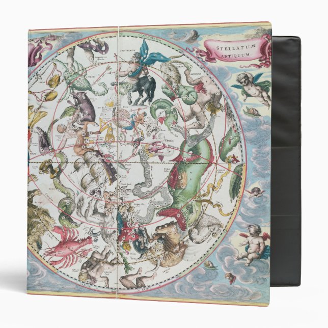 Map of the Southern Hemisphere 2 Binder (Front/Inside)